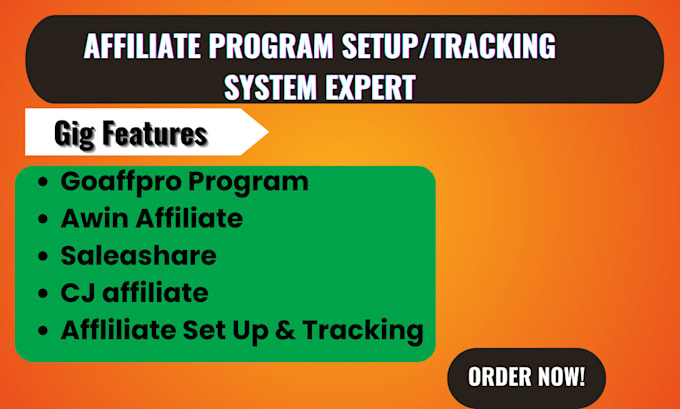 Bestseller - set up affiliate program for shopify store, goaffpro, shareasale, awin