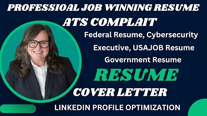 Bestseller - write federal, executive, professional and government resume for usajobs