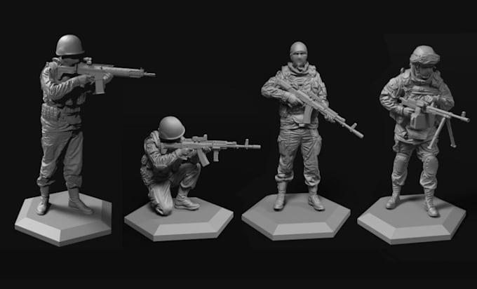 Gig Preview - High quality 3d model,stl file for 3d printer,create 3d minis for tabletop game