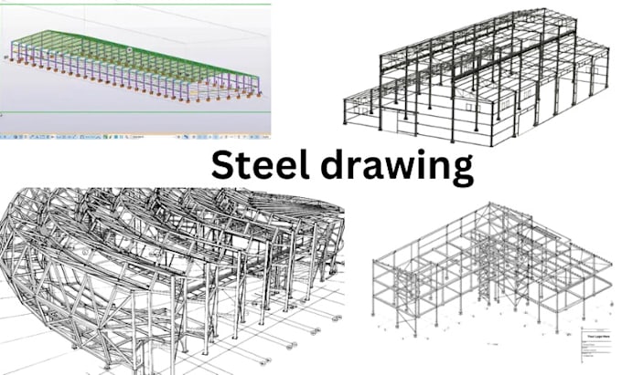 Gig Preview - Do structural steel detailing and shop, fabrication drawings