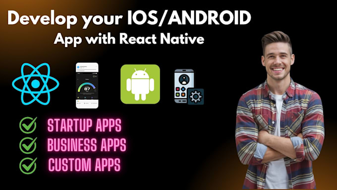 Bestseller - develop ios and android mobile app using react native