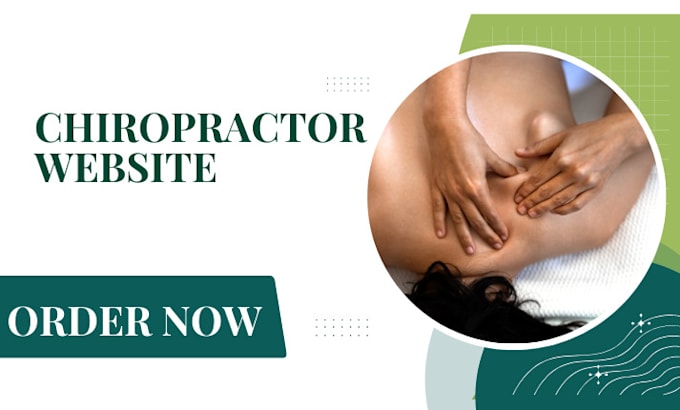 Gig Preview - Create a chiropractor website, chiropractic website