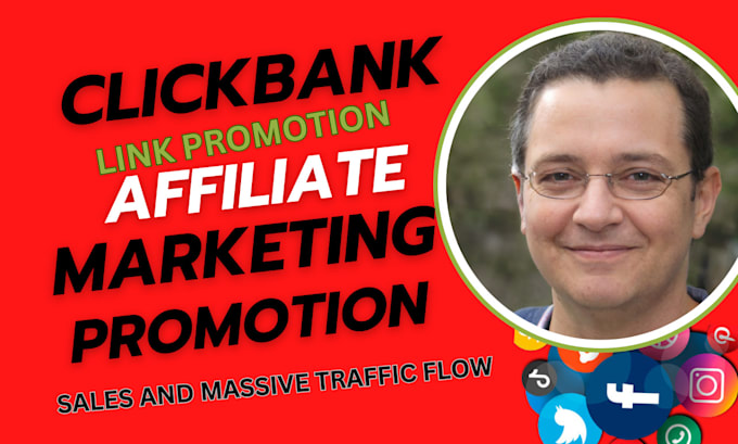 Gig Preview - Viral affiliate link promotion, clickbank affiliate link promotion, sales funnel