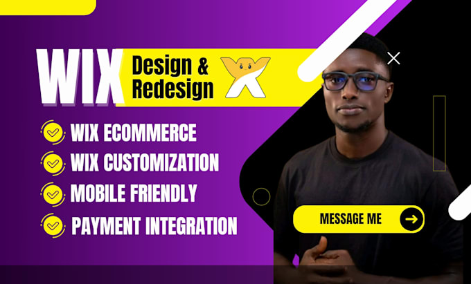 Bestseller - wix website design, wix website redesign, wix website development and redesign