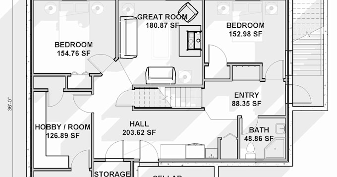 Gig Preview - Licensed california architect for custom house plans, floor plans,  structural