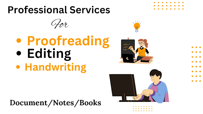 Gig Preview - Professional proofreading  editing for your  book and document