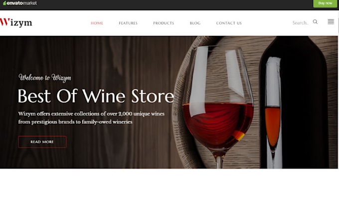 Gig Preview - Design highly profitable wine shopify beverages store tea website coffee store