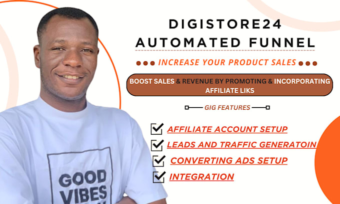 Gig Preview - Streamline digistore24 account to optimize sales and affiliate links promotion