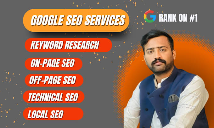 Gig Preview - Do complete website SEO on page and off page for google rankings