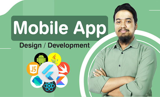 Gig Preview - Do mobile app development ios app android app development flutter app developer