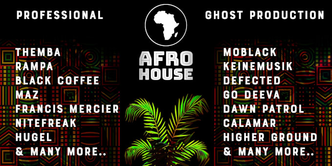 Gig Preview - Ghost produce a professional afrohouse track for top labels