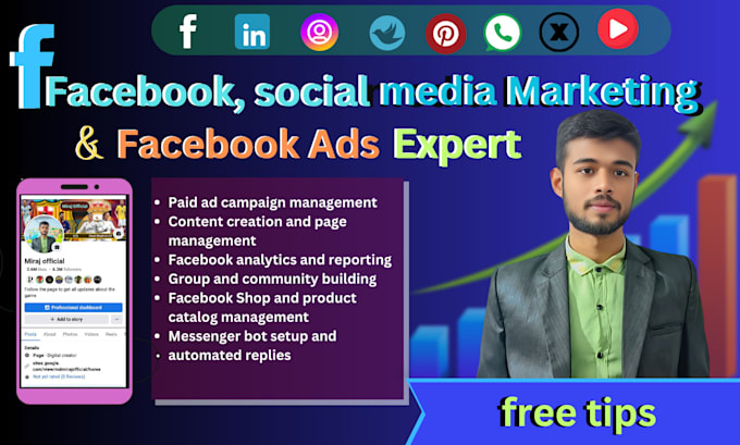 Bestseller - do create any social media account, ads campaigns, business account setup