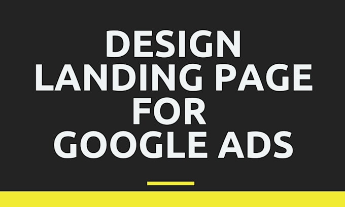 Gig Preview - Design or fix your landing page for paid ads