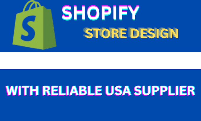 Gig Preview - Create a usa shopify dropshipping store using spocket, zendrop, cj and dsers