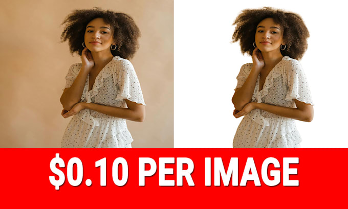 Gig Preview - Do image background removal, clipping path