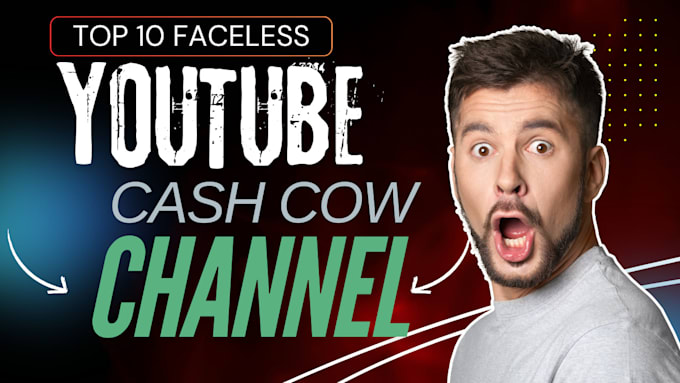 Gig Preview - Provide top 10 faceless videos, cash cow youtube, faceless channel