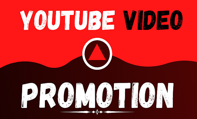 Gig Preview - Do organic youtube video and channel promotion by social media