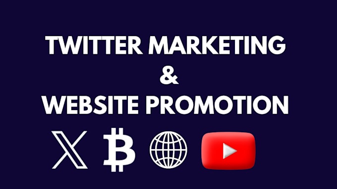 Gig Preview - Do crypto website promotion twitter marketing shoutout share link to 100m yt ig