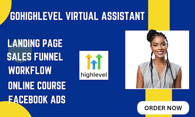 Gig Preview - Go high level expert, gohighlevel landing page website design sales funnel ghl