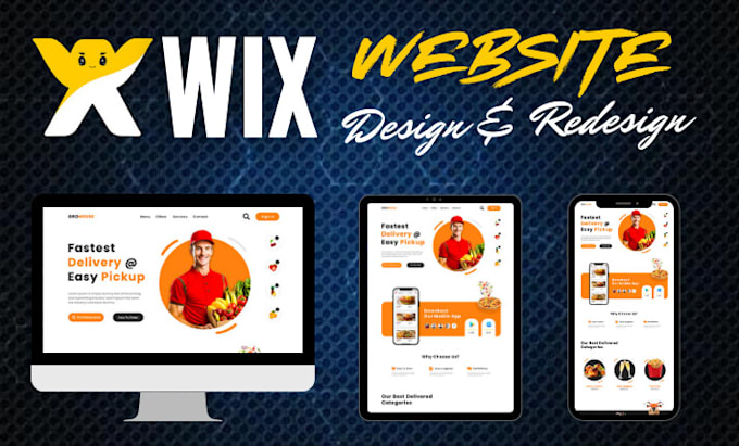 Gig Preview - Do wix website design, business wix website design, ecommerce wix website design