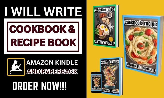 Gig Preview - Write amazing food recipes for recipe book and cookbook