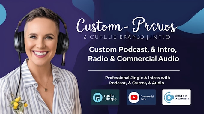 Gig Preview - Create custom jingles podcast intros outros TV youtube show animations