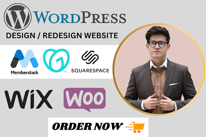 Gig Preview - Design wordpress ecommerce website, online store, wordpress woocommerce website