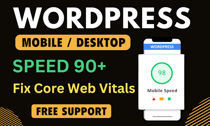 Gig Preview - Increase wordpress speed optimization with wp rocket for google pagespeed