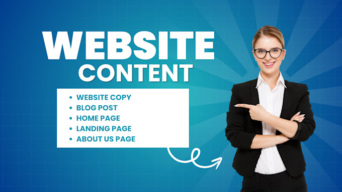 Gig Preview - Write professional SEO website content, copy, copywriting to boost conversions