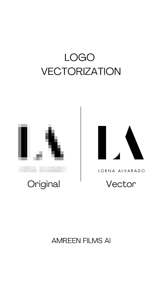 Gig Preview - Convert your logo to a high quality vector