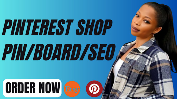 Gig Preview - Create SEO optimized pins board post as your pinterest marketing manager