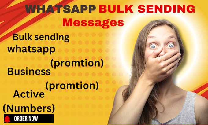 Gig Preview - Send bulk whatsapp messages all over the world