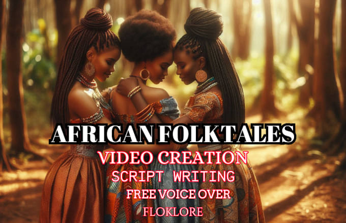 Bestseller - create engaging african folktales for youtube video with life lessons for kids