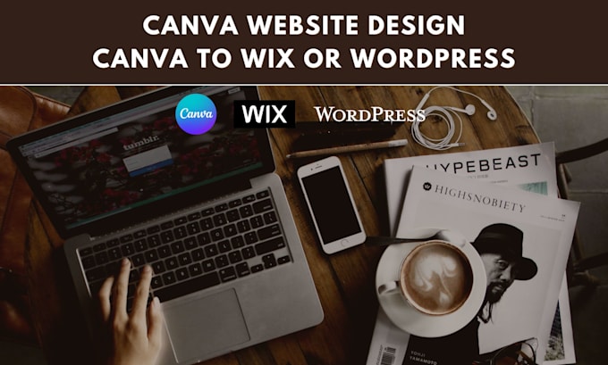 Gig Preview - Create canva website or convert canva website to wordpress website or wix site