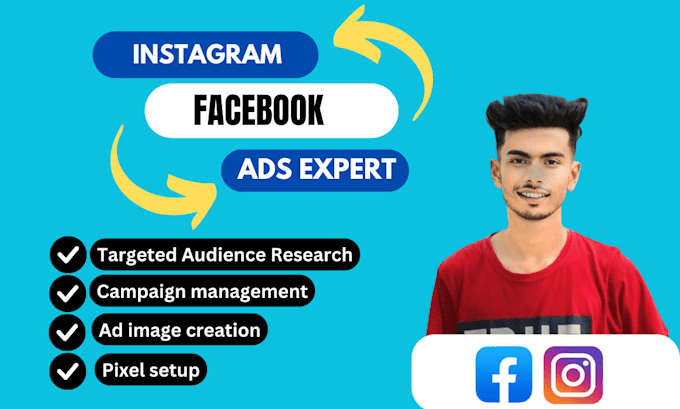 Gig Preview - Set up your facebook ads campaign and instagram ads