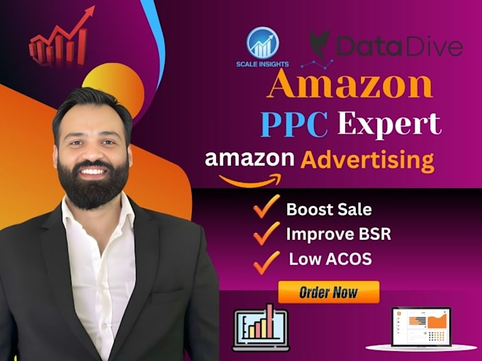 Gig Preview - Set up and manage amazon ppc campaigns and advertising ads