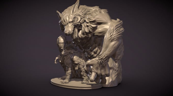 Bestseller - form out 3dfigure from 2d image, sculpt 3d miniature, tabletop game, blend 3d