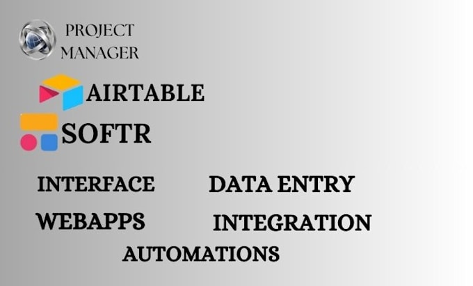 Gig Preview - Develop softr and airtable integrated web apps for you