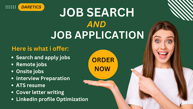 Gig Preview - Search and apply remote onsite hybrid 100 job applications