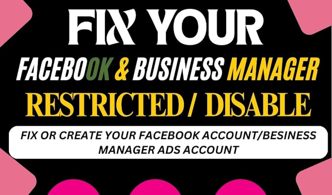 Bestseller - setup and fix facebook business manager and create fresh ad