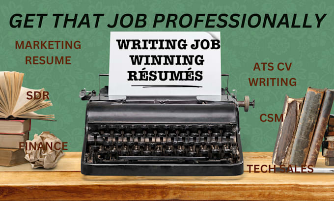 Gig Preview - Write marketing resume accounting sale finance british job market ats cv writing