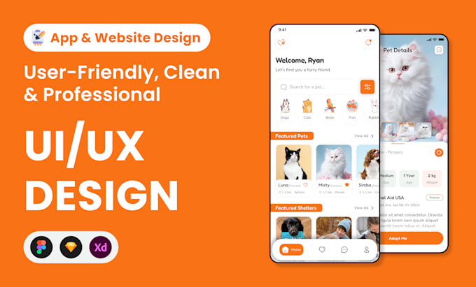 Bestseller - do UI UX design for web and mobile app in figma