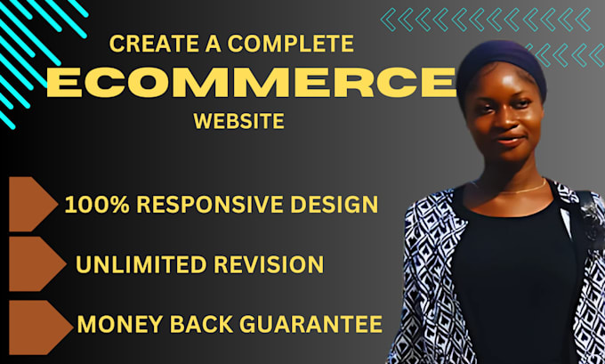 Gig Preview - Design ecommerce website, wordpress website or online store