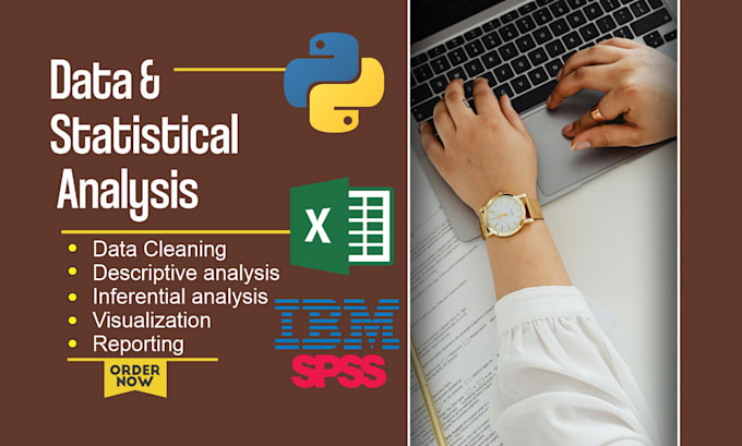 Gig Preview - Perform statistical analysis with python and spss, excel, eviews,