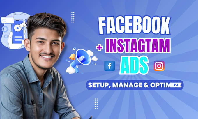 Gig Preview - Set up and manage your facebook ads and instagram ads for better results