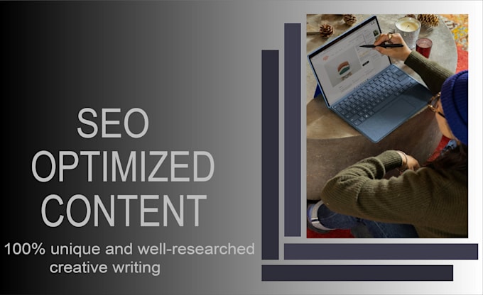 Gig Preview - Write SEO optimized articles filled with unique content