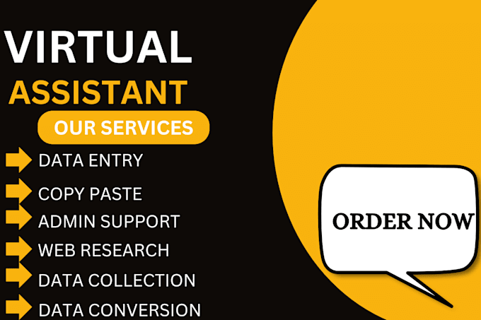 Bestseller - handle any virtual assistant, and web research task you need