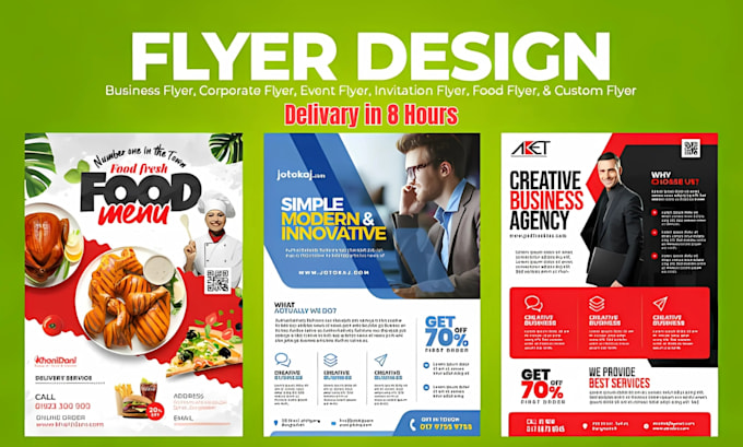 Gig Preview - Design professional and event flyers in 8 hours