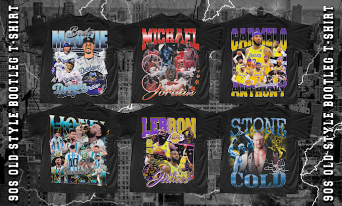 Bestseller - do 90s bootleg t shirt, sports,vintage rap tee