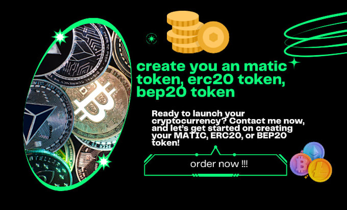 Gig Preview - Create you an matic token, erc20 token, bep20 token